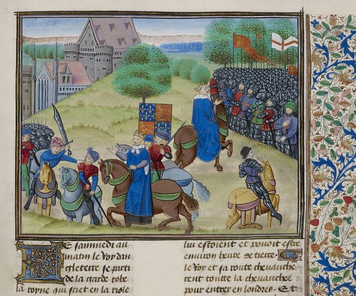 Death of Wat Tyler, Froissart Chronicle, c. 1475