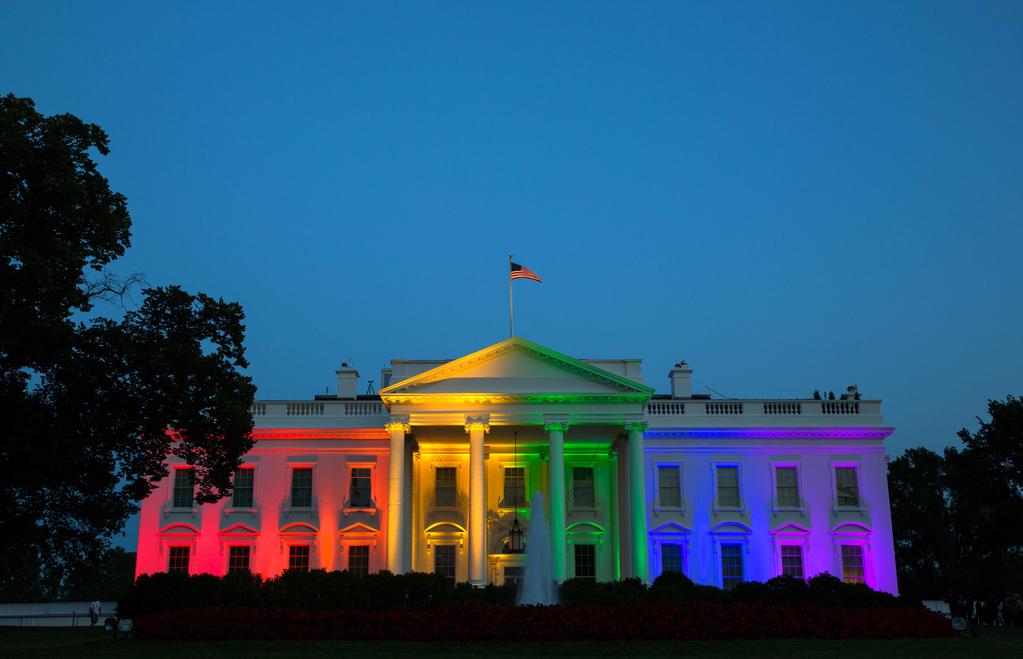 White House with Rainbow Colors (2015), sexual orientation discrimination protections at the federal level