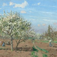 Camille Pissarro, Orchard in Bloom (1872)