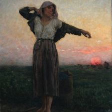 Jules Breton, The Tired Gleaner (1880)