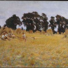 John Singer Sargent, Reapers Resting in a Wheat Field (1885)